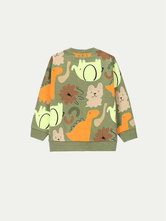Coccodrillo Coccodrillo Sweatshirt ZC4132202SBN Grün Regular Fit