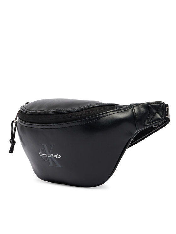 Calvin Klein Calvin Klein Övtáskák Bold Logo Webbing Waistbag LV04D3630G Fekete