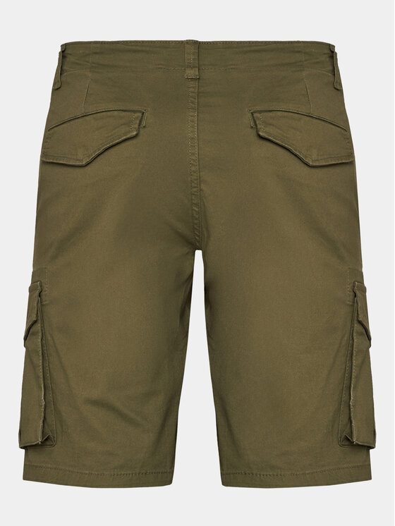 Only & Sons Only & Sons Stoffshorts Mike 22021459 Grün Regular Fit