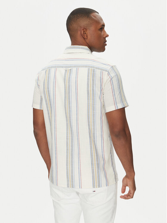 Tommy Jeans Tommy Jeans Koszula DM0DM21302 Beżowy Regular Fit