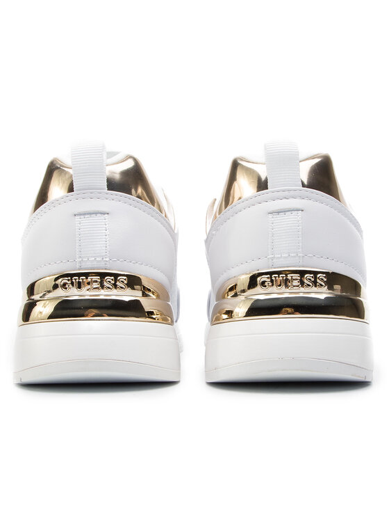 Guess Sneakersy Marlyn FL5MRL FAL12 Bia y