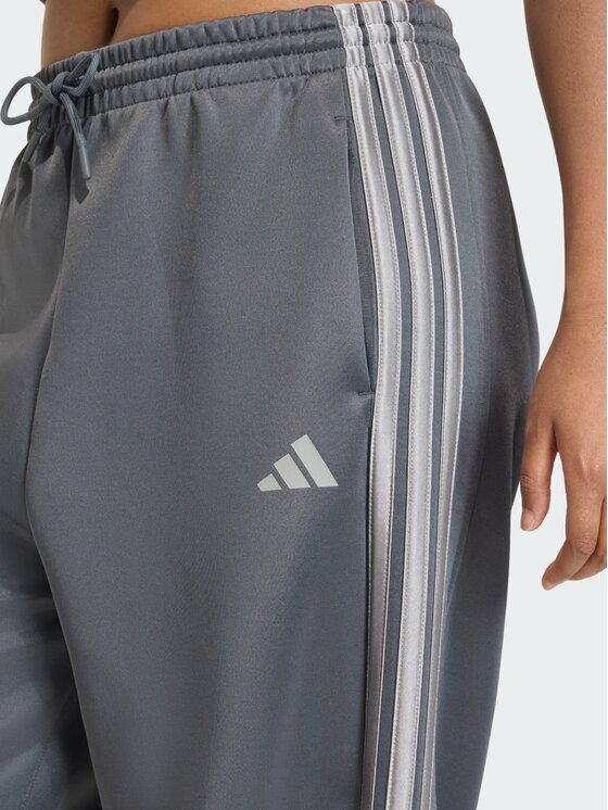 adidas adidas Spodnie dresowe Stadium 3-Stripes Szary Loose Fit