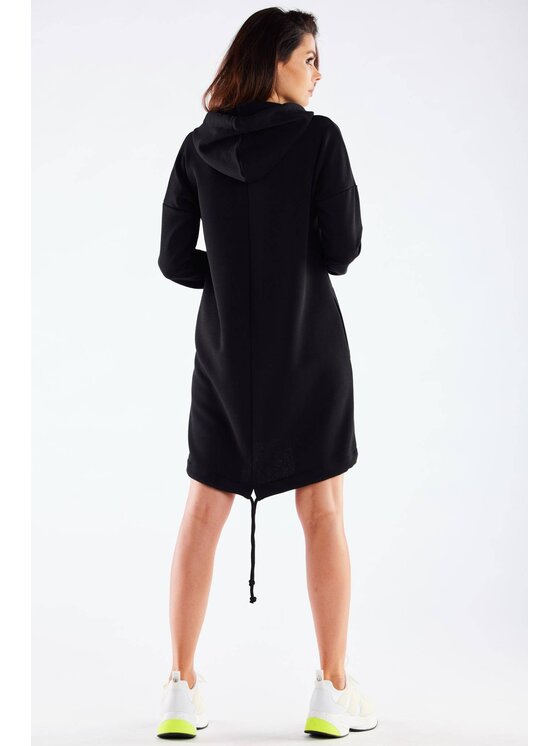 Infinite You Infinite You Vestito di maglia M270 Nero Basic Fit