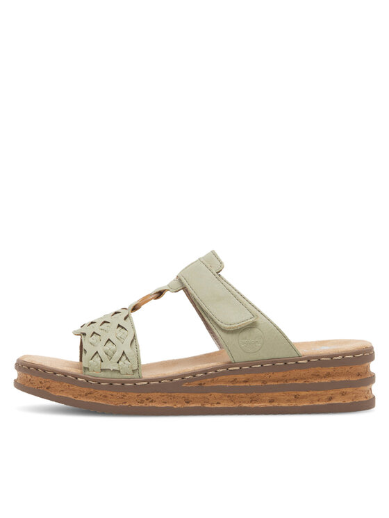 Rieker Rieker Şlapi 629K9-52 Verde