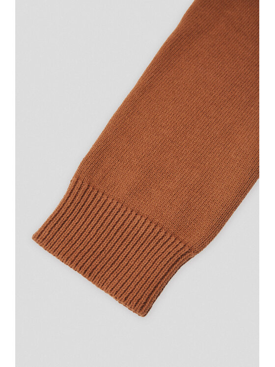 Lancerto Lancerto Sweter Johan SW073224000085 Brązowy Regular Fit