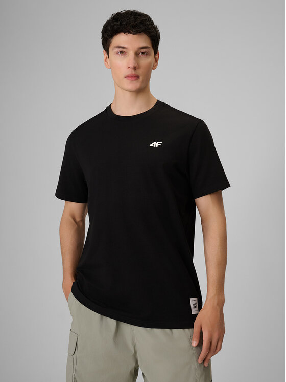 4F 4F T-Shirt PLAYER Czarny Relaxed Fit