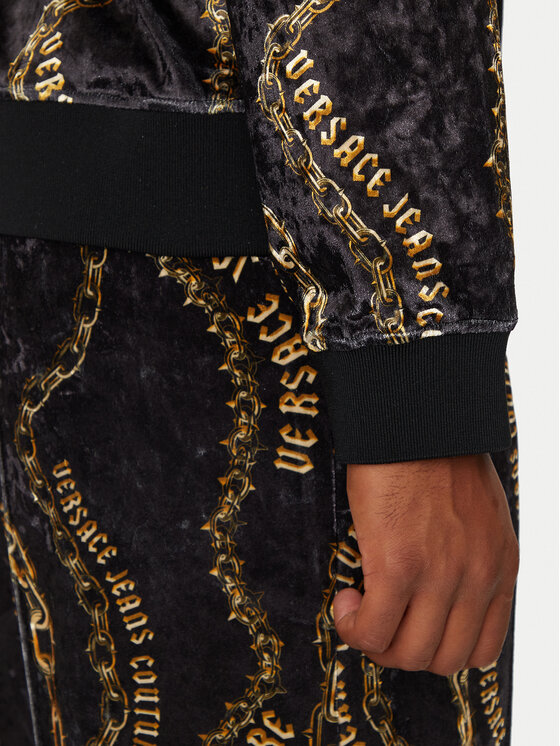 Versace Jeans Couture Versace Jeans Couture Μπλούζα 77GAI300 JS367 Μαύρο Regular Fit