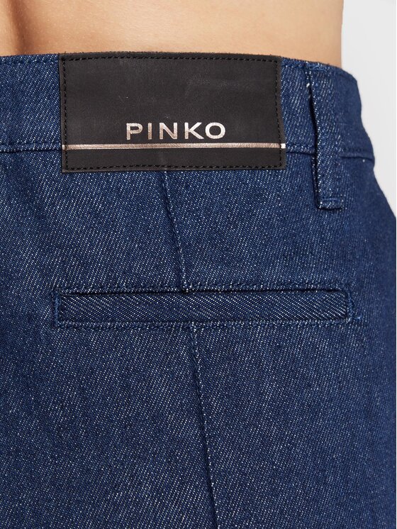 PINKO Pinko Farmer Strillo 1J111L A09I Kék Flare Fit