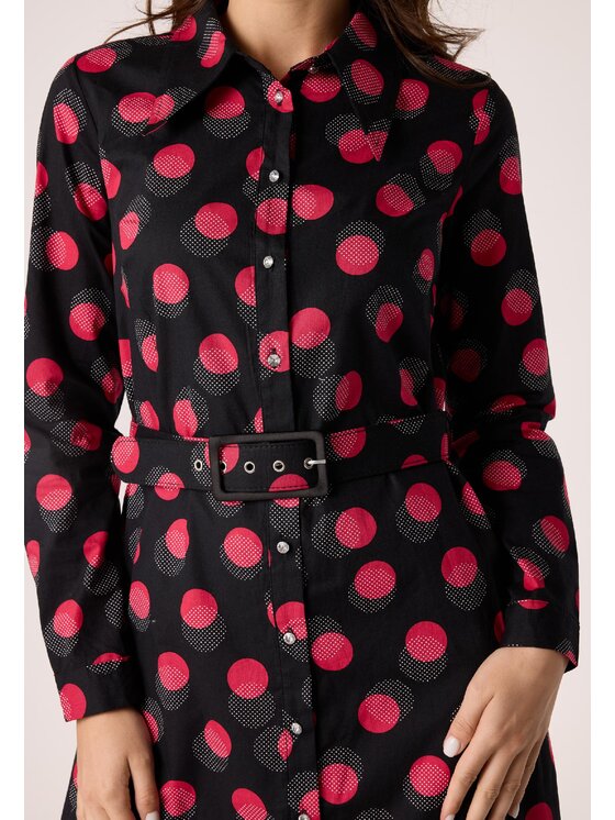 QUIOSQUE QUIOSQUE Každodenné šaty QUIOSQUE 4SC012229 Čierna Regular Fit