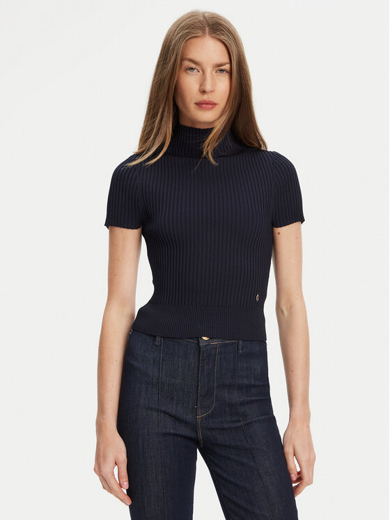 Guess Guess Sweater W5YR04 Z0040 Sötétkék Regular Fit
