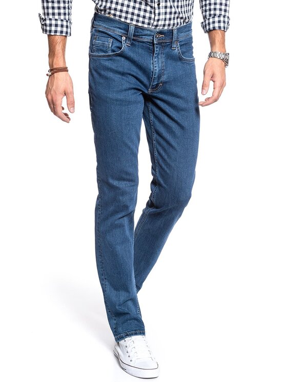 Mustang Mustang Jeansy Washington straight Niebieski Straight Fit