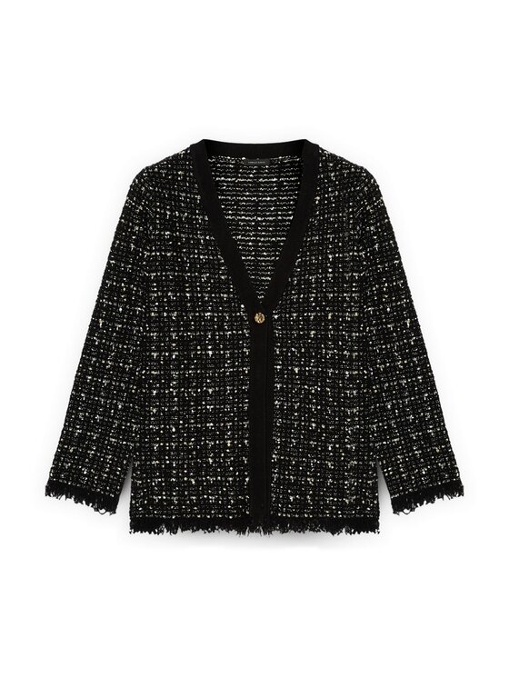 Fiorella Rubino Fiorella Rubino Maglione M773L008170N033 Nero A-Line Fit