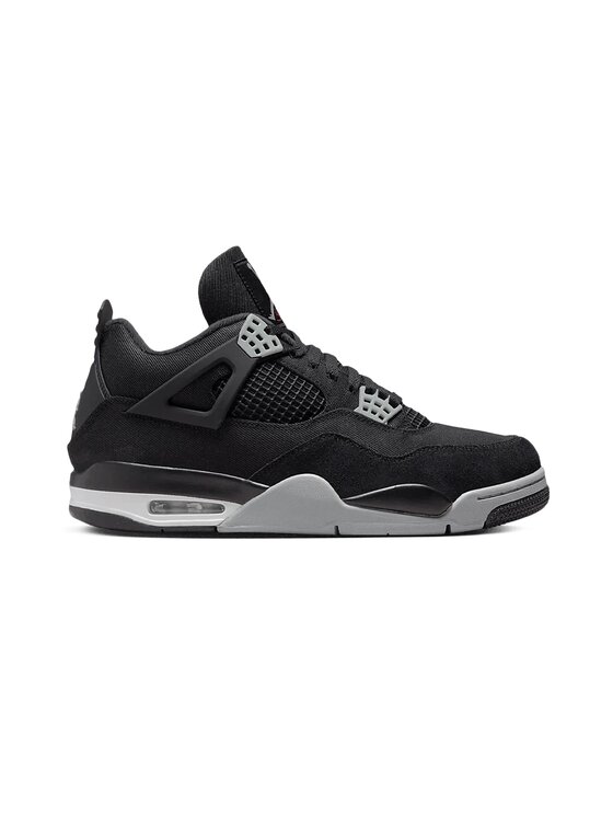 Nike Nike Sneakersy Air Jordan 4 Retro SE Black Canvas Černá