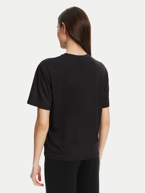 Guess Guess T-Shirt V5YI05 KCOA2 Czarny Regular Fit