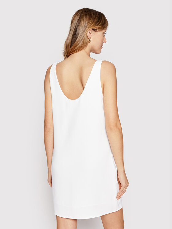 Calvin Klein Calvin Klein Vestito da giorno K20K203834 Bianco Regular Fit