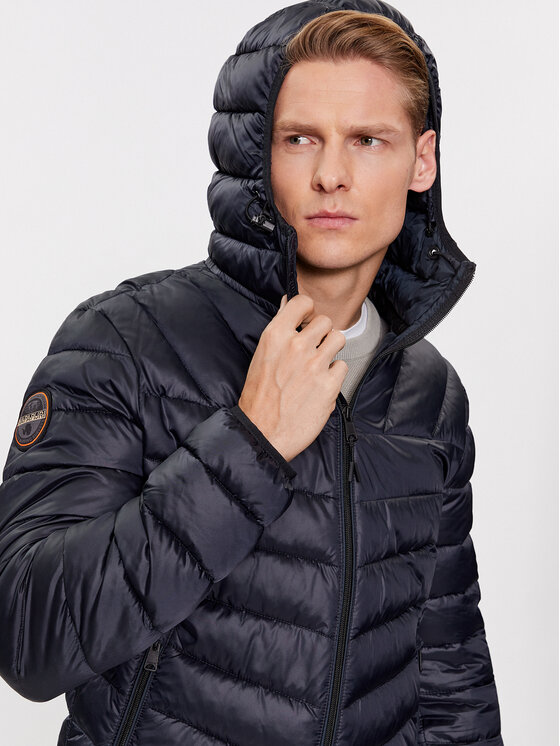 Napapijri Napapijri Übergangsjacke Aerons NP0A4GJO Schwarz Regular Fit