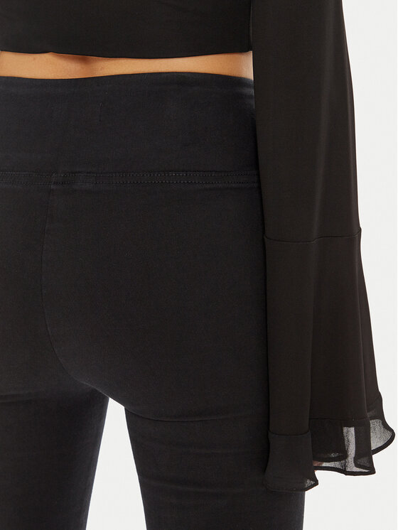 Gina Tricot Gina Tricot Leggings 23067 Crna Flare Fit