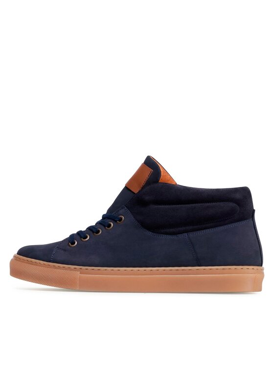 QUAZI QUAZI Sneakersy QZ-52-05-000866 Granatowy