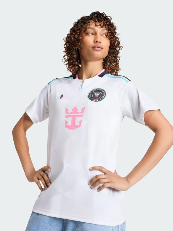 adidas adidas Koszulka techniczna 171936 Biały Regular Fit