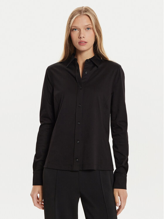 Calvin Klein Calvin Klein Риза K20K207622 Черен Regular Fit