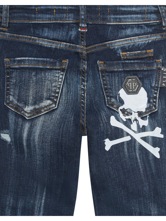 PHILIPP PLEIN PHILIPP PLEIN Jeansy 21195 Błękitny Comfort Fit