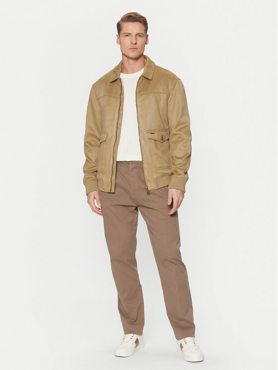 Guess Guess Преходно яке M5RL01 WGU72 Бежов Regular Fit