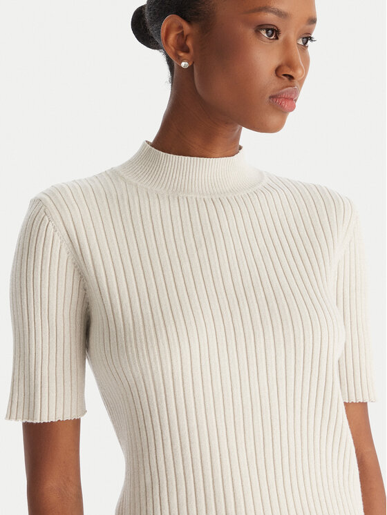 ACCESS FASHION ACCESS FASHION Megztinis 54-8046 Smėlio Slim Fit