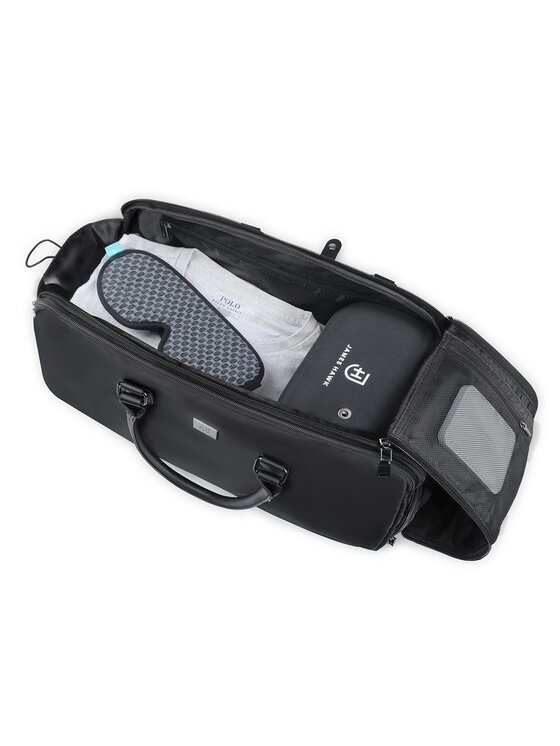 James Hawk James Hawk Torba na ubrania Duffle Bag Czarny