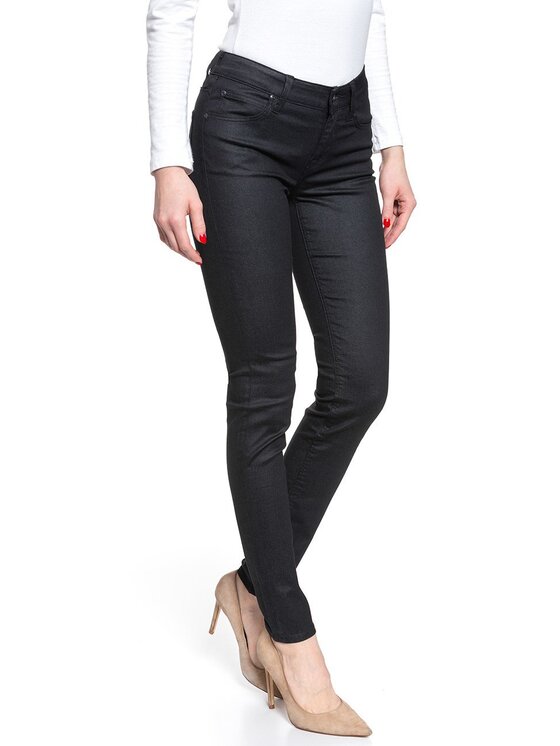Lee Lee Jeansy SCARLETT Czarny Skinny Fit