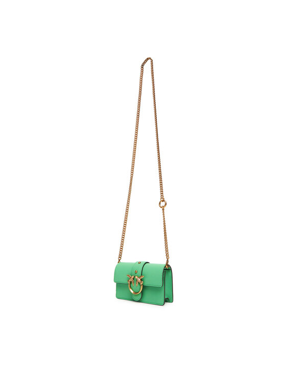 PINKO PINKO Borsetta Love One Micro C . AI 24-25 PCPL 100064 A0F1 Verde