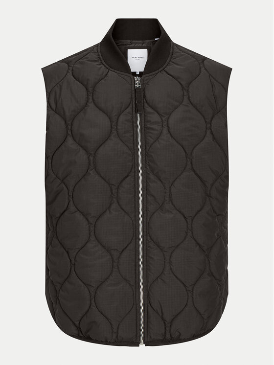 Jack&Jones Jack&Jones Prsluk Koda 12258386 Crna Regular Fit