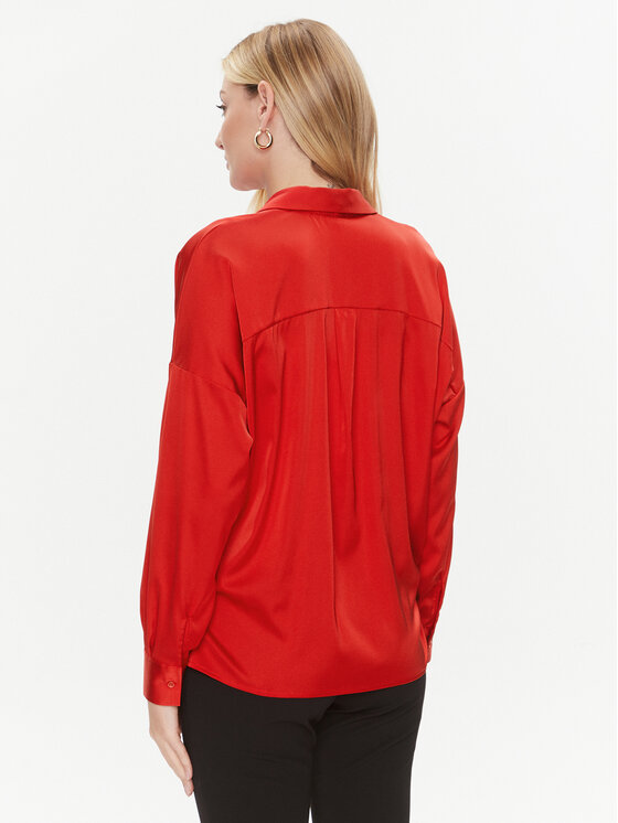Imperial Imperial Bluza CJF4GDG Rdeča Oversize