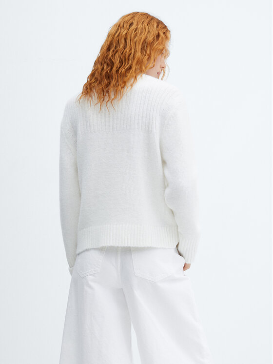Mango Mango Sweater Nieves 57005808 Fehér Regular Fit
