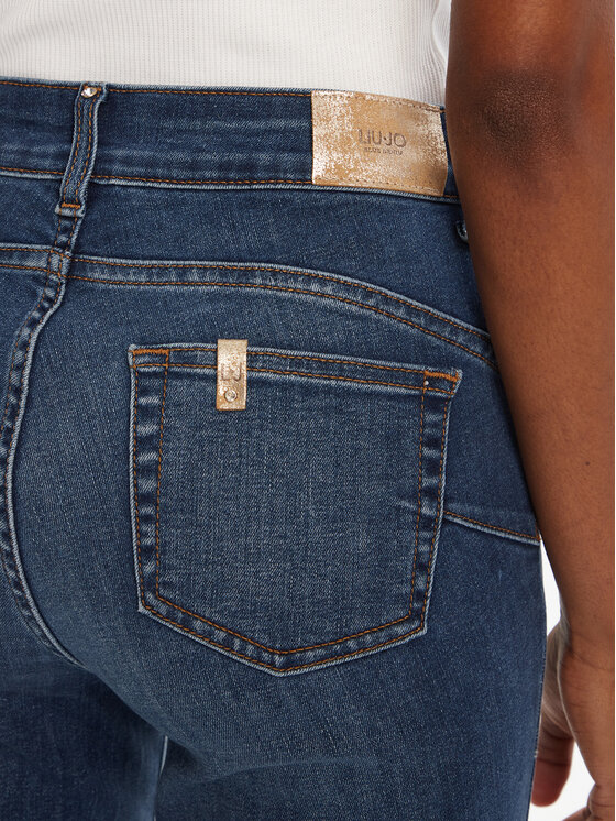 Liu Jo Liu Jo Jeansy UXX037 D4186 Granatowy Slim Fit