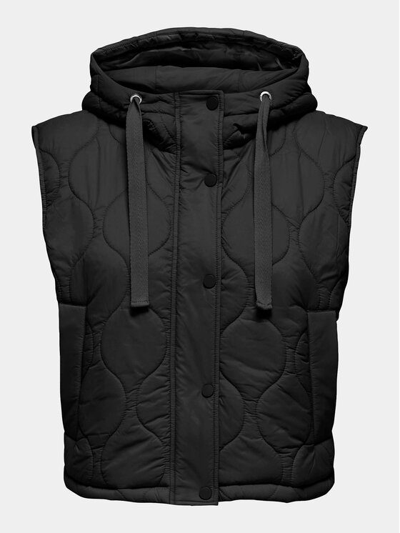 ONLY ONLY Bodywarmer Valentina 15315383 Schwarz Regular Fit