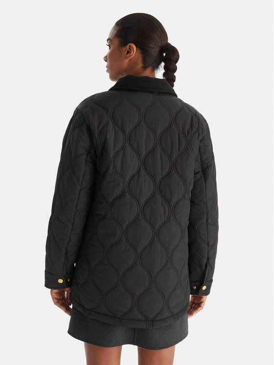 Hunter Hunter Demisezoninė striukė Witton HARW0004252 Juoda Regular Fit