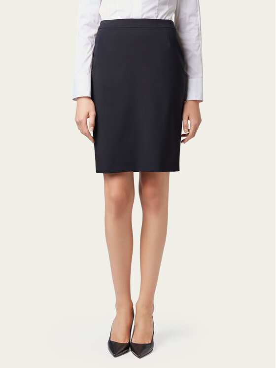 Gonna a matita Vilea 50291813 Blu scuro Slim Fit