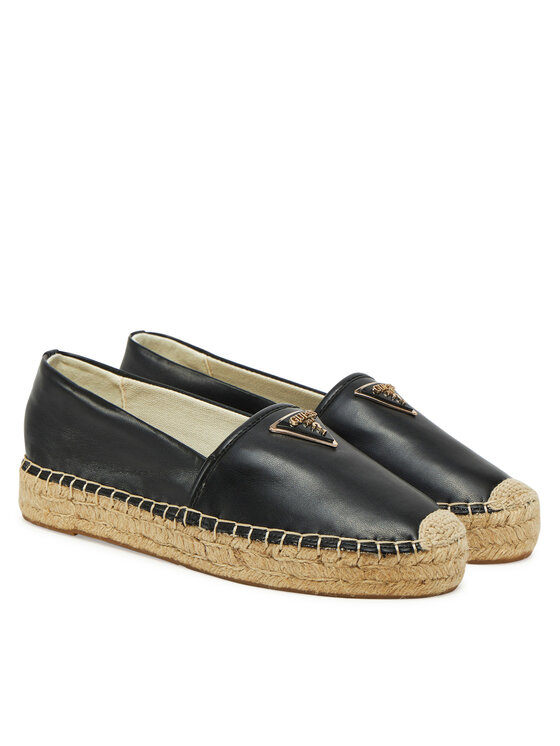 Guess Guess Espadrilky FLJLND LEA14 Černá