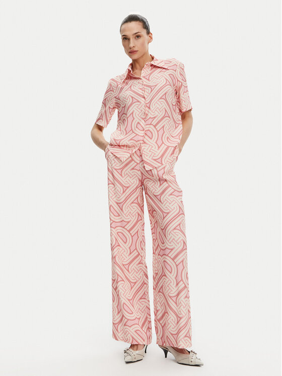 Silvian Heach Silvian Heach Camicia GPP25414CA Rosa Regular Fit