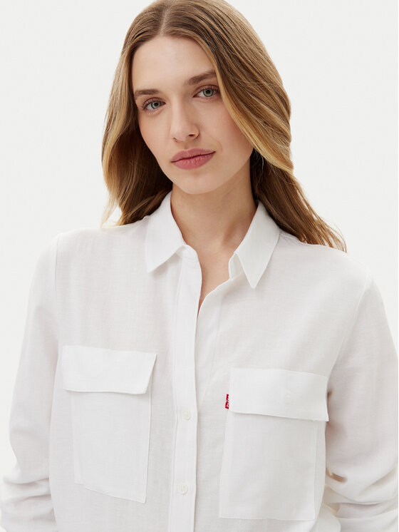 Levi's® Levi's® Marškiniai Doreen A7467-0006 Balta Regular Fit