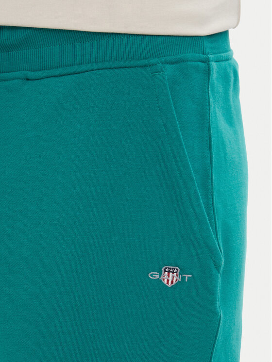 Gant Gant Pantaloni scurți sport 2009027 Verde Regular Fit