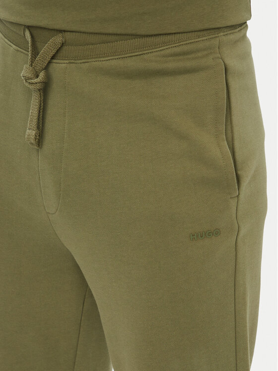 HUGO HUGO Pantaloni da tuta Dayote232 50489617 Verde Regular Fit