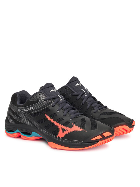 Mizuno Mizuno Tenisice za dvoranski nogomet Wave Voltage 2 V1GA2460 Crna