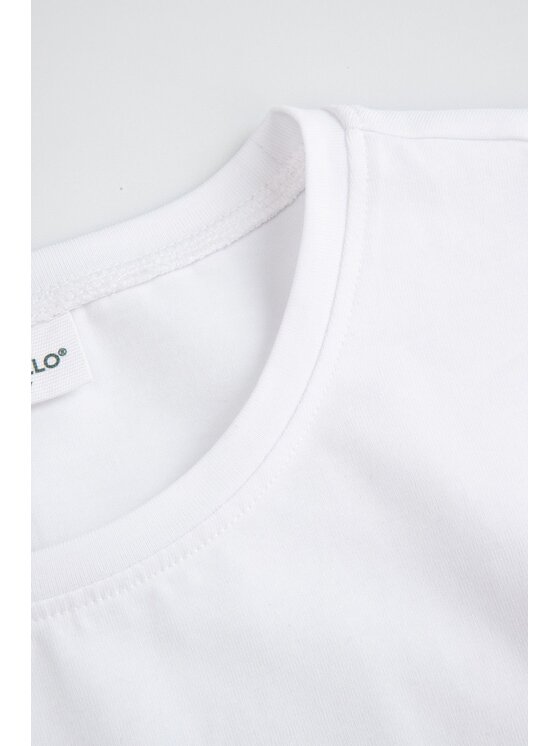 Coccodrillo Coccodrillo T-Shirt ZC5143202RGJ-001 Bílá Regular Fit