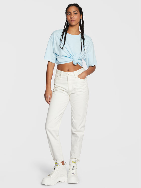 LTB LTB T-shirt Lelole 80047 6481 Svijetloplava Regular Fit