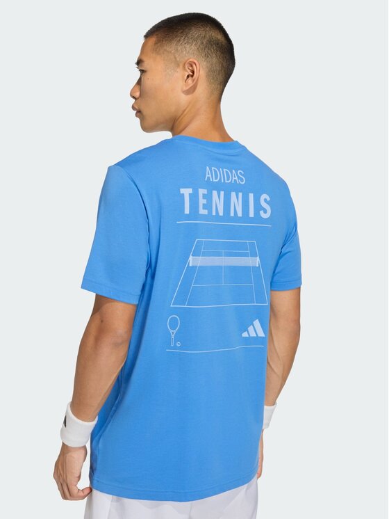 adidas adidas Koszulka techniczna 162452 Niebieski jasny Regular Fit