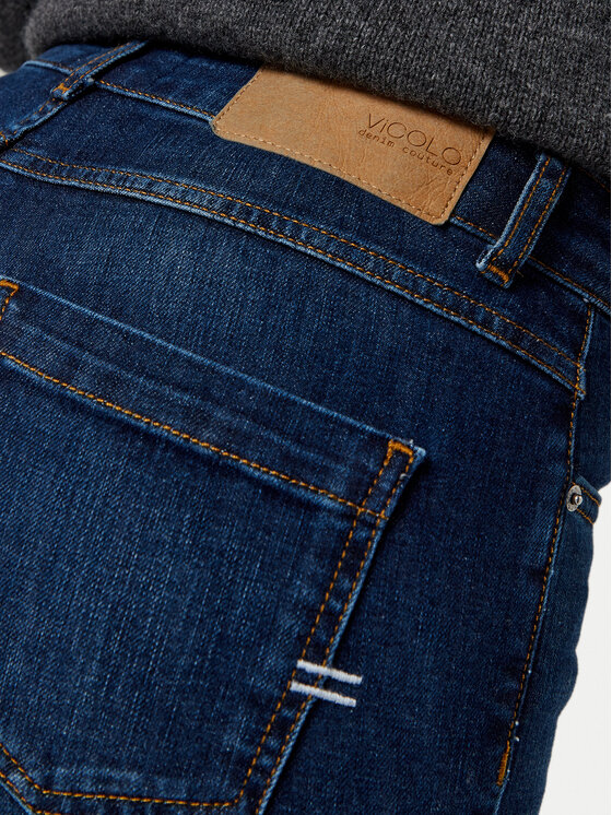 ViCOLO ViCOLO Teksad DS0130 Tumesinine Regular Fit