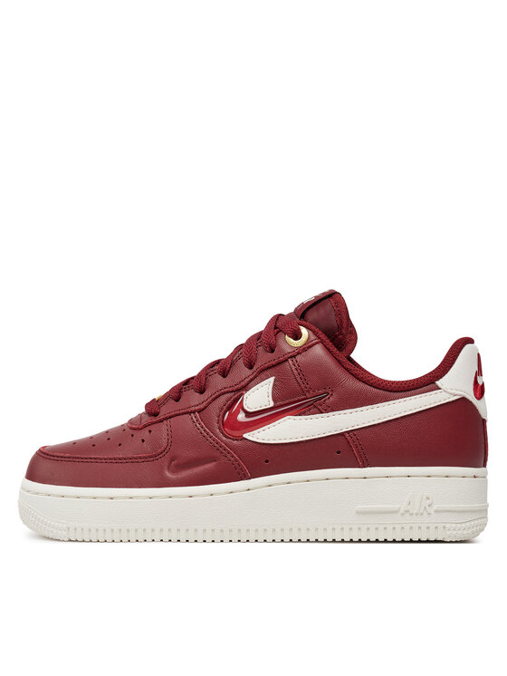 nike air force one bordo