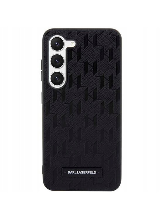 KARL LAGERFELD KARL LAGERFELD Etui na telefon Saffiano Czarny