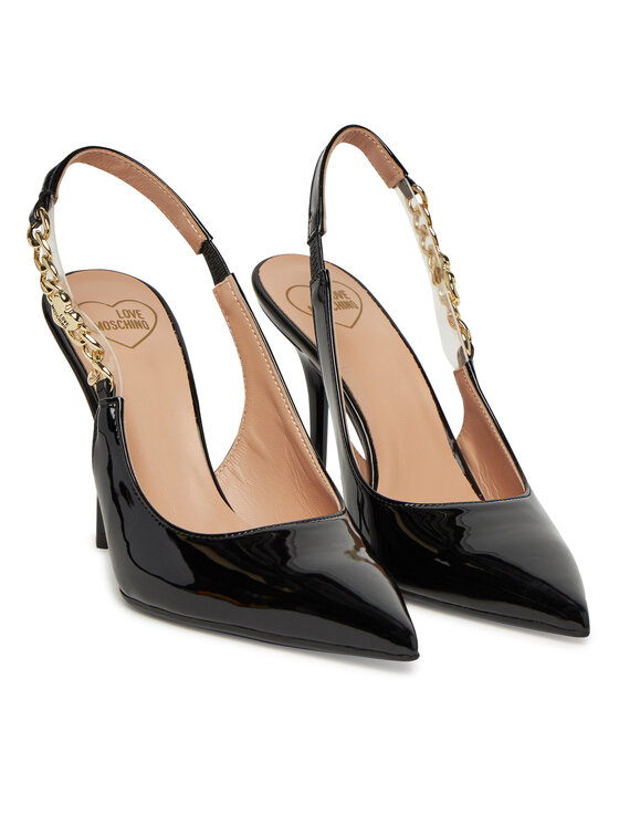 LOVE MOSCHINO LOVE MOSCHINO Sandale JA10139G0MIH0000 Crna